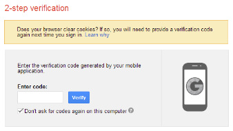 Google 2-Step Verification